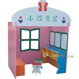 热卖幼儿园小理发屋木制防火板区角柜过家家角色扮演游戏屋娃娃家