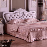 现代欧式软包布艺床头板简约烤漆双人皮艺床头定制卧室婚床靠背板