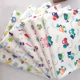 纯棉防水布婴儿防水尿布料宝宝隔尿布料超薄隔水隔尿床垫面料