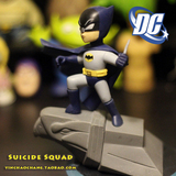 正版散货 DC漫画英雄Q版复古老款蝙蝠侠场景手办公仔摆件人偶模型