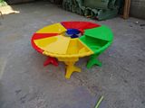 正品 儿童沙水盘塑料组合沙水桌 沙盘 儿童沙水玩具 多功能方形桌