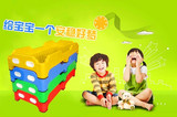 幼儿园专用塑料床 幼儿园午睡床 幼儿全塑料床 儿童小床家用床