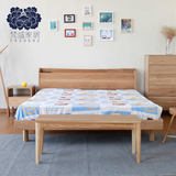 北欧白橡实木床 宜家储物榻榻米床 日式现代简约婚床 单人双人床