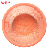 圆形塑料米箩 细孔米篓 大号淘米洗菜篮 洗菜沥水 菜篮子果盆果篮