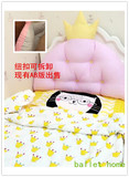 韩国包邮艾米同款韩式皇冠公主无床头靠垫大靠背儿童床头软包靠枕