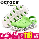 Crocs洞洞鞋男鞋沙滩鞋专柜正品炫彩运动迪特新款卡骆驰凉鞋15028