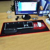 LOL超大游戏鼠标垫家用加厚锁边笔记本办公键盘垫网吧专用CF桌面