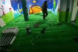 密仿真人造草坪室内幼儿园地毯阳台绿植色户外人工塑料假草皮跑道