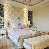 欧式床双人床实木床奢华婚床新古典样板房新法式1.8米公主床现货
