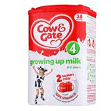 英国进口Cow&Gate牛栏婴儿奶粉1段2段3段4段四段 800g英国发货