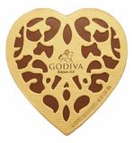 日本直邮代购GODIVA歌帝梵夹心巧克力6个心形情人节生日礼盒装
