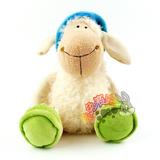NICI正品 瞌睡羊 睡帽小羊 毛绒玩具 布娃娃公仔 小懒羊 儿童礼物