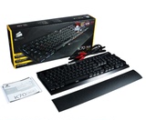 Corsair/海盗船  K70 RGB 幻彩背光机械键盘 黑色（茶轴/红轴）