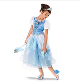 美国现货 Disney/迪士尼 女童 16款 灰姑娘礼服裙/公主裙 5-6岁