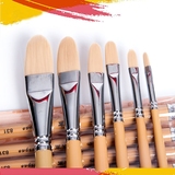 凡尔高 831专业尼龙纤维水粉画笔 油画笔 丙烯画笔