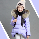 中大童棉衣2016新款童装女童冬季装外套儿童韩版加厚毛领棉袄棉服