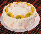 正品红宝石特色鲜奶蛋糕5#创意生日蛋糕礼物上海蛋糕配送