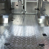 依维柯宝迪配件专用汽车脚垫地胶地板改装不锈钢铝合金内饰板A37
