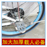 自行车后脚踏板折叠脚杆后轮脚蹬山地车站人后座脚踏单车载人杆