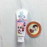 日本本土代购 现货 狮王龋克菲超效防蛀儿童牙膏可吞咽叶子同款