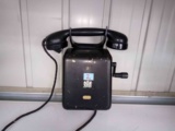 洋古董手摇电话机，欧美货柜回流，老式壁挂手摇电话