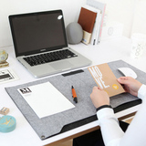 韩国 现代简约美式 鼠标垫超大 办公室卧室桌面秋冬加厚防寒桌垫
