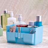 卫生间洗漱台化妆品收纳盒长方形塑料整理盒桌面储物盒浴室置物盒