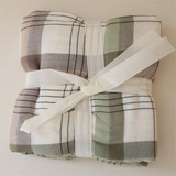 日单夏凉竹纤维毯毛巾被毯 三层纱布空调毯单人夏季盖毯 床单单件