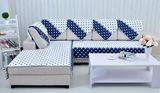 双十一特卖高档欧式地中海棉麻沙发垫坐垫时尚防滑沙发套沙发巾罩