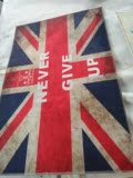英伦风米字旗英国旗地毯客厅卧室茶几沙发地垫复古做旧创意