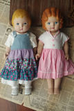 古董娃娃 硬塑娃娃 两款可选