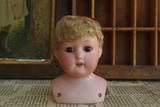 古董娃娃 德国陶瓷娃娃头