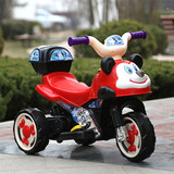 儿童电动摩托车儿童电动车三轮车男女童车电动玩具车充电宝宝可坐