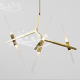 设计师现代复古艺术吊灯意大利个性创意餐厅灯人字LED树叉吊灯