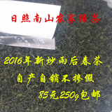 2016年新炒雨后春茶日照正宗农家有机绿茶自产自销250g散装包邮