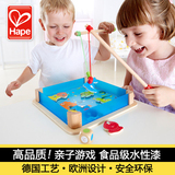 Hape儿童木质磁性小猫钓鱼 宝宝益智玩具1-3岁 男孩女孩生日礼物