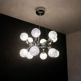 现代简约时尚北欧宜家创意艺术LED吊灯客厅灯餐厅书房卧室灯具D33
