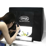 DEEP新一代LED柔光箱80CM专业摄影灯箱 摄影棚套装拍摄照器材道具