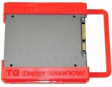 塑料2.5转3.5支架 笔记本机械硬盘SSD固态硬盘支架子 台式机托架