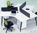 办公家具办公桌4人位组合屏风卡座职员桌员工位电脑桌多人隔断