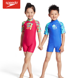 新款Speedo儿童泳衣 防晒服 那女童防紫外线 保暖儿童泳衣 正品