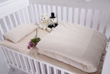 有机棉婴儿床上用品新生儿宝宝床品纯棉套件床围防撞春夏款可定做