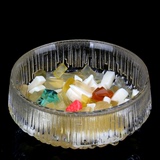 丽尊极冻玻璃小汤碗圆形水果沙拉碗透明冰激凌碗时尚个性米饭碗