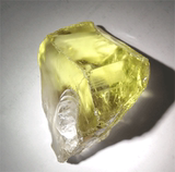 山东昌乐天然蓝宝石矿区裸石天然柠檬色彩水晶原石     特价销售
