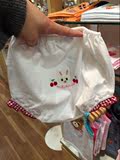 日本代购 MIKIHOUSE 16年夏女宝宝纯棉短裤 日本制 均码70-90