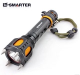 E-SMARTER  T6可充电式 强光手电筒防身 防狼安保安家用巡逻户外