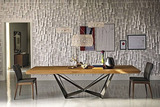 美式家具loft工业风复古餐桌铁艺实木办公桌会议桌咖啡桌工作书桌