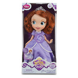 现货美国迪士尼代购Sofia苏菲亚唱歌公主会唱歌沙龙娃娃生日礼物