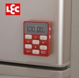 日本LEC厨房计时器提醒器创意定时器秒表电子正倒计时器可爱闹钟