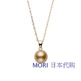 MIKIMOTO 2016 南洋白蝶珍珠 金色珍珠单颗吊坠项链 日本代购